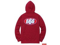 supreme 666 zip up hoodie